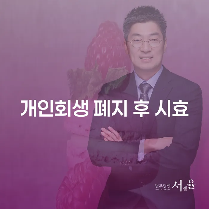 개인회생 폐지 후 시효, 어떻게 대처해야 할까요?